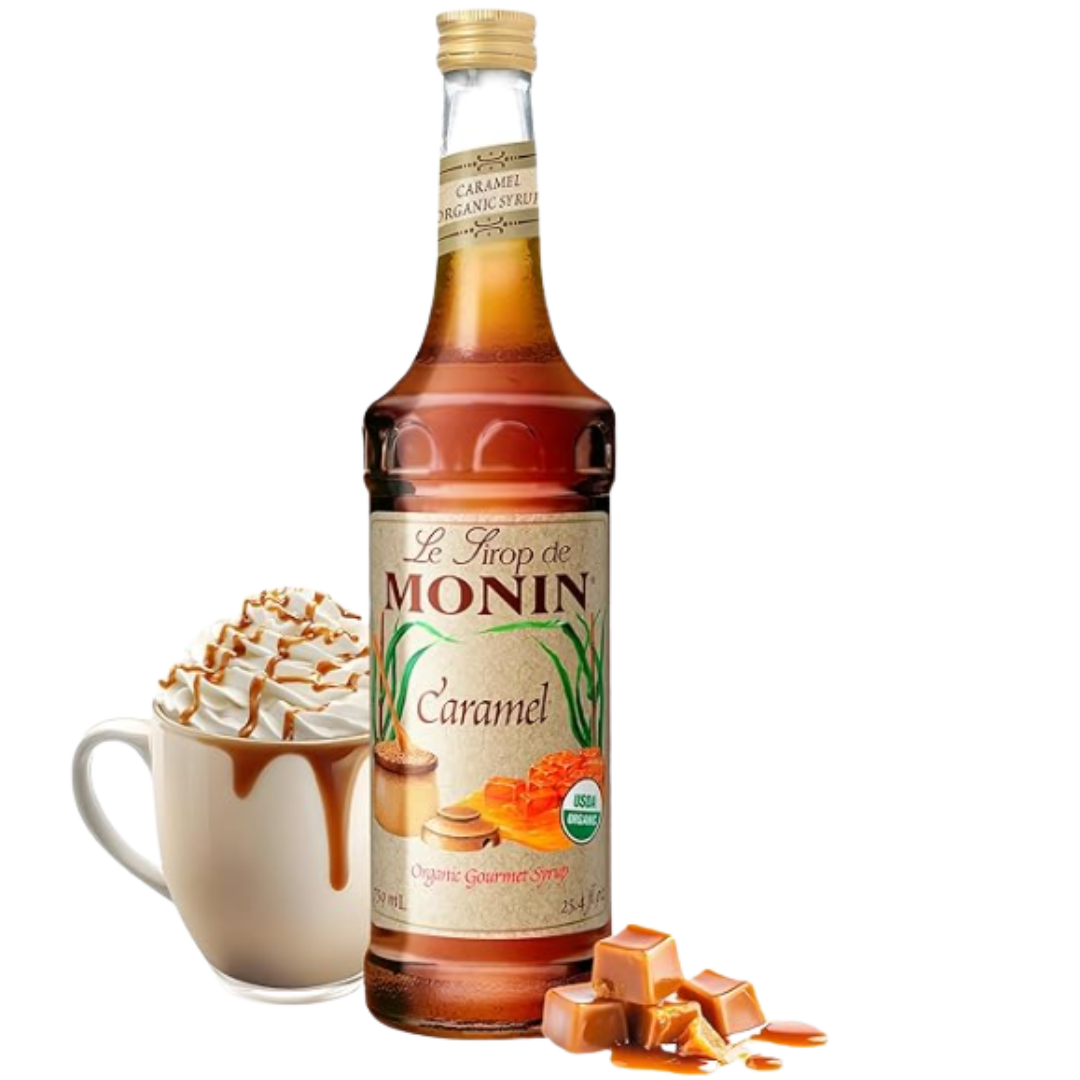Monin Organic  Flavoring Syrup 750 ml (Various flavours)