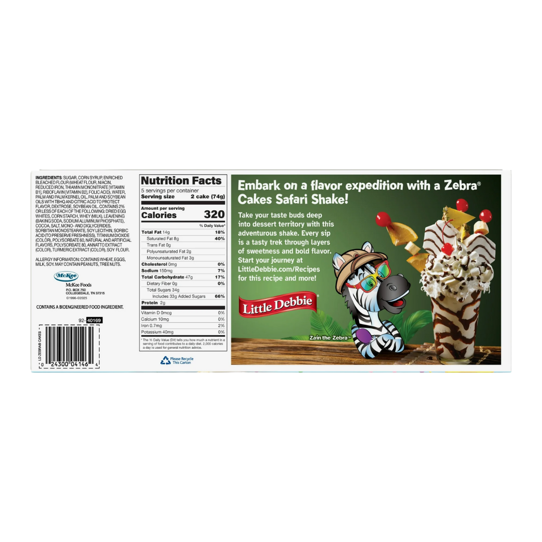 Little Debbie Zebra Cakes