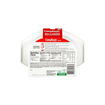 HORMEL COMPLEATS Variety Pack (Pack of 5), 7.5 oz Microwave Tray– Pasta, Rice, and Chicken dishes- Microwave Meals, Prepared Foods