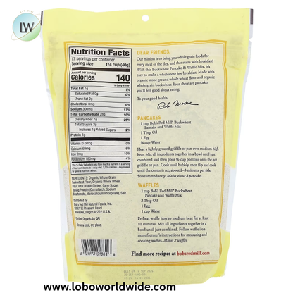 Bob's Red Mill, Pancake & Waffle Mix, 24 oz (680 g)(Various Flavours)