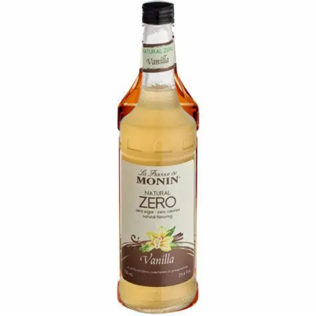 Monin Zero Calorie Natural Flavoring Syrup 1 Liter(Various Flavours)