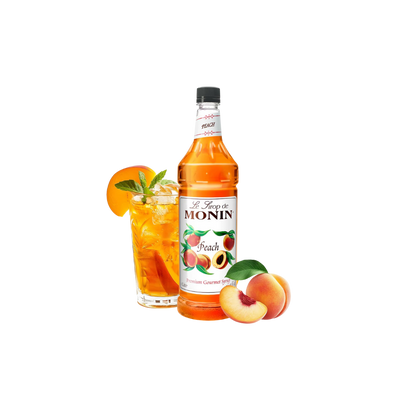 Monin Premium Flavoring Syrup 1 Liter-4/Case (Various Flavors)