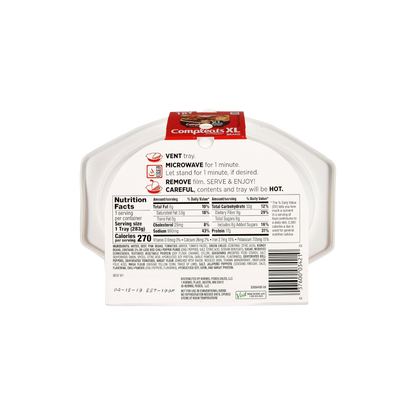 HORMEL COMPLEATS Chili with Beans Microwave Tray, 10 Ounces (Pack of 6)