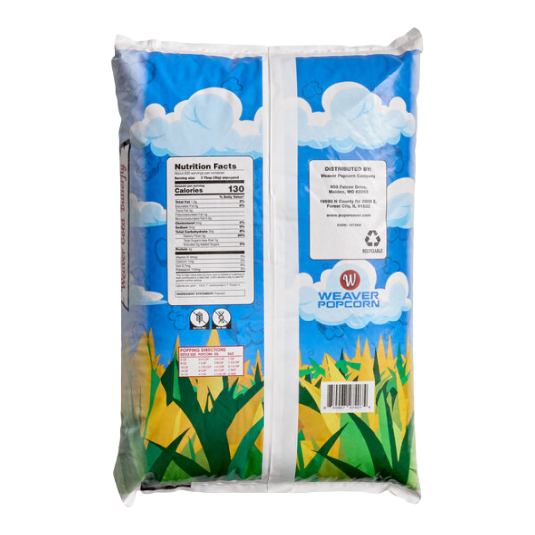 Pop Weaver 50 lb. Popcorn Kernels(various flavours)