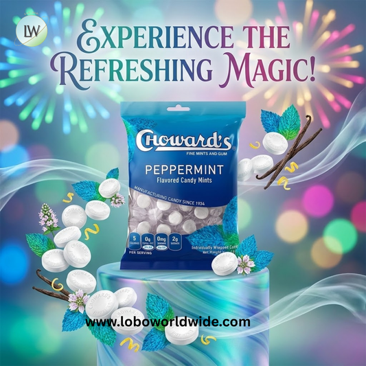 Choward's Mints Peg Bags - 12ct