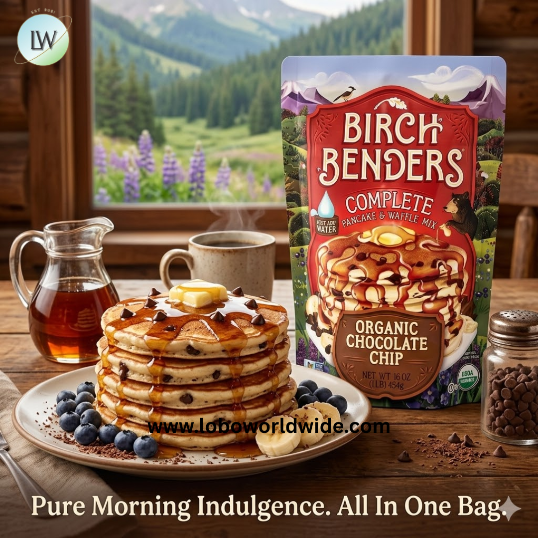 Birch Benders, Complete Pancake & Waffle Mix, Organic, 1 lb (454 g) (Various Flavours)
