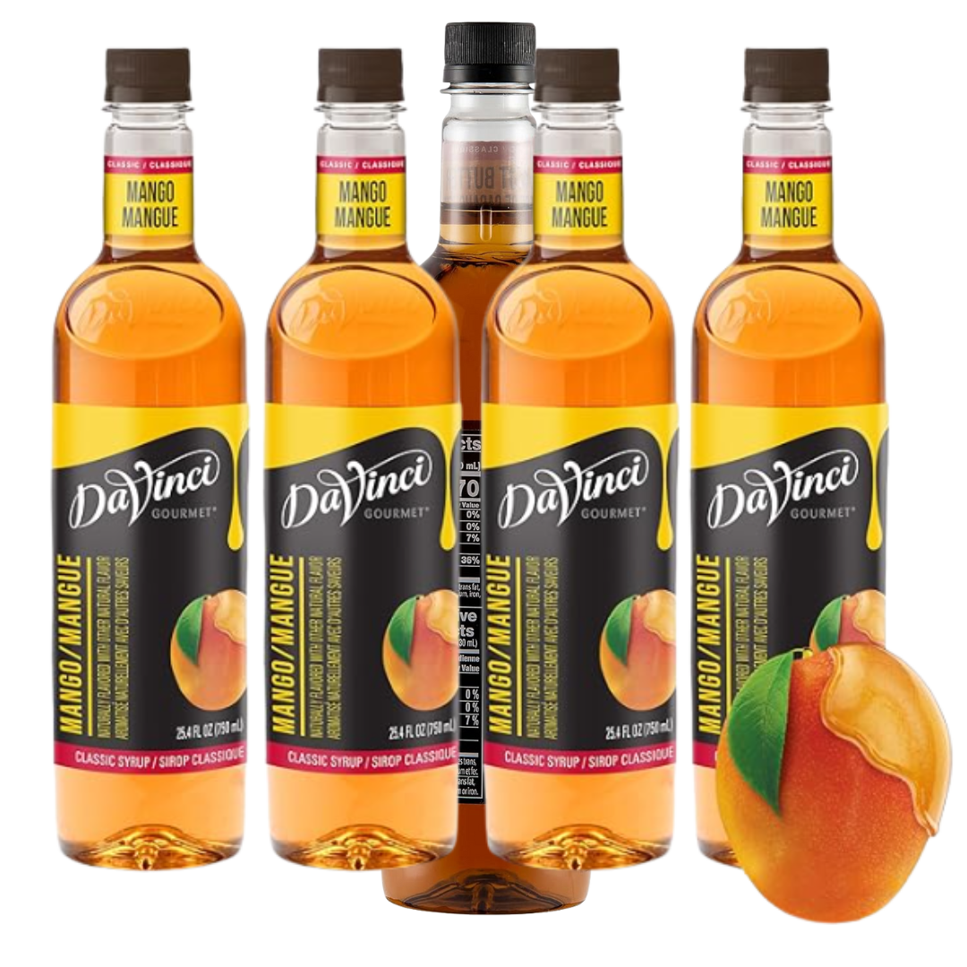 DaVinci Gourmet Classic  Flavoring Syrup 750 mL-4/case(various flavours)
