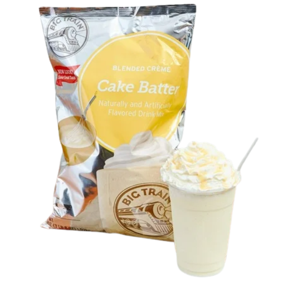 Big Train 3.5 lb.  Blended Ice Coffee Mix-5/case & 4/case (various flavours)