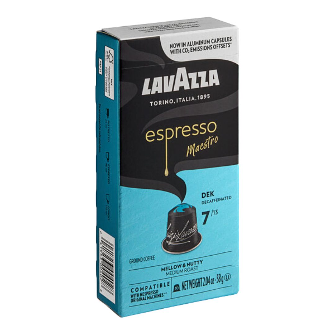 Lavazza Espresso Maestro Single Serve Capsules for Nespresso* Original Machines -(Various flavours &Sizes)