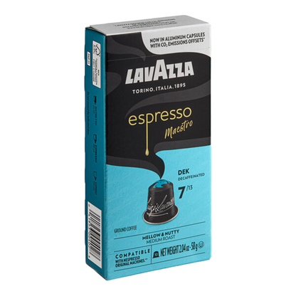 Lavazza Espresso Maestro Single Serve Capsules for Nespresso* Original Machines -(Various flavours &Sizes)