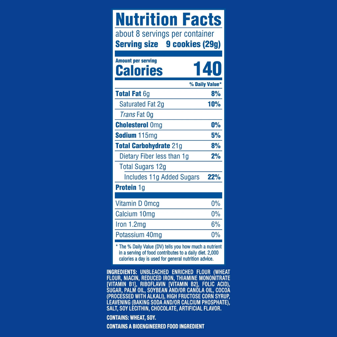 (3 pack) OREO Minis Chocolate Sandwich Cookies, 8 oz