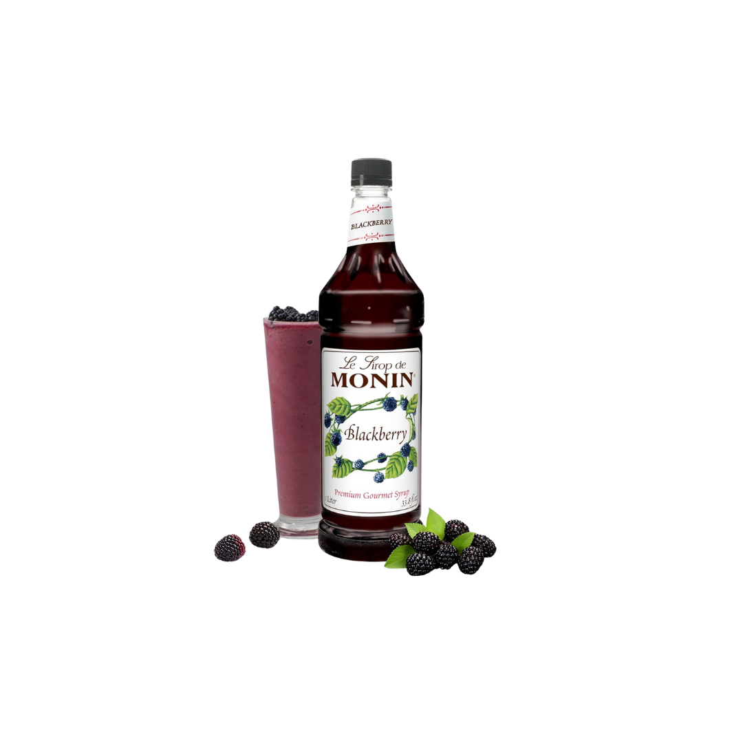 Monin Premium Flavoring Syrup 1 Liter-4/Case (Various Flavors)