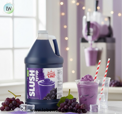 Carnival King 1 Gallon Slushy 5:1 Concentrate - 4/Case (Various Flavors)