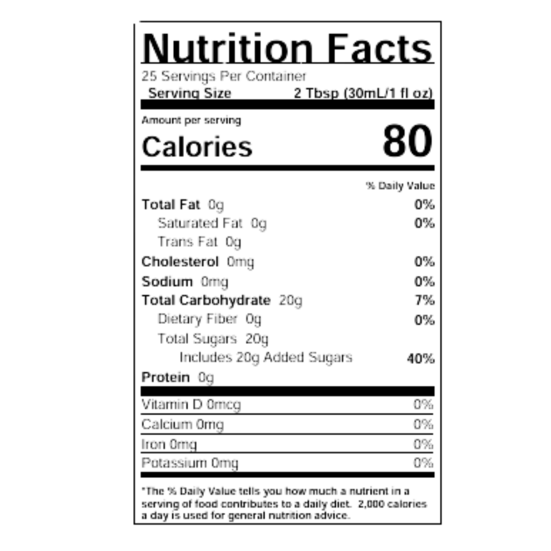 Torani Puremade Lavender Flavoring Syrup 750 mL