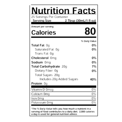 Torani Puremade Lavender Flavoring Syrup 750 mL