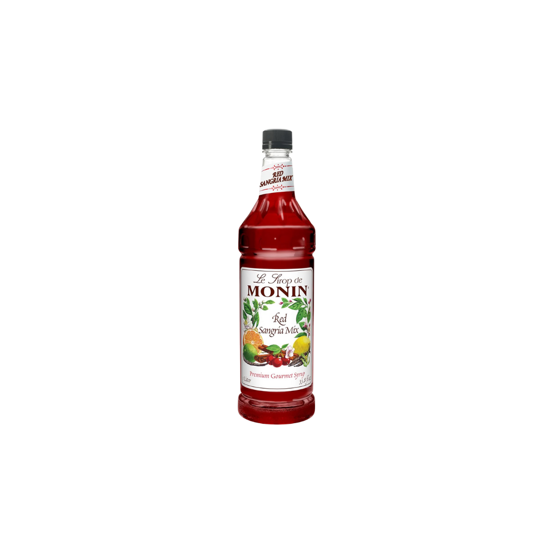 Monin Premium Flavoring Syrup 1 Liter-4/Case (Various Flavors)