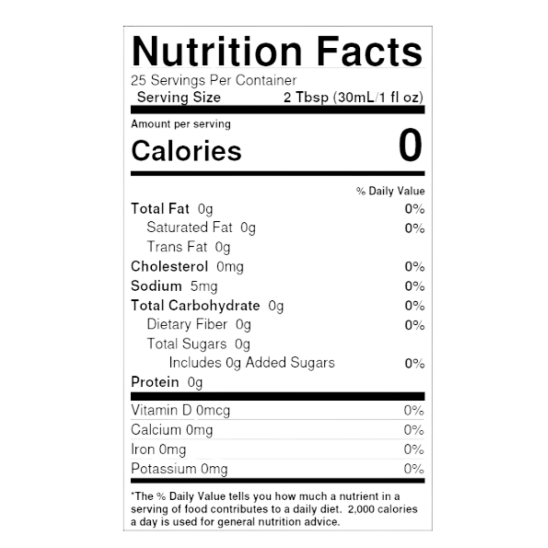 Torani Sugar Free Belgian Cookie Flavoring Syrup 750 mL