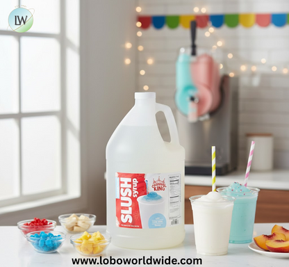 Carnival King 1 Gallon Slushy 5:1 Concentrate - 4/Case (Various Flavors)