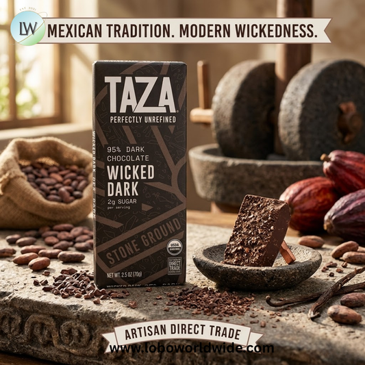 Taza Chocolate, 95% Dark Chocolate, Wicked Dark