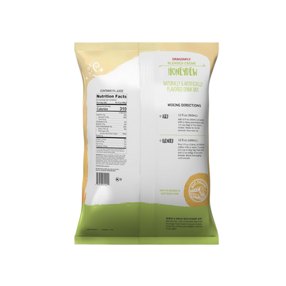 Big Train 3.5 lb. Dragonfly Honeydew Blended Creme Frappe Mix