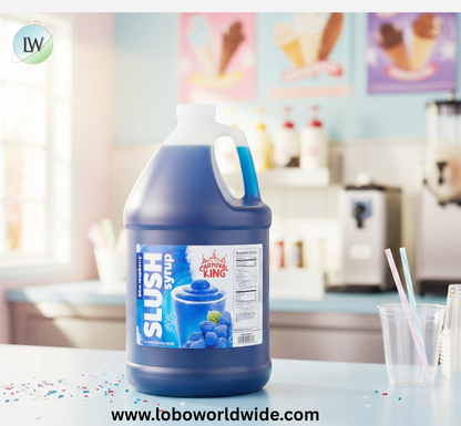Carnival King 1 Gallon Slushy 5:1 Concentrate - 4/Case (Various Flavors)
