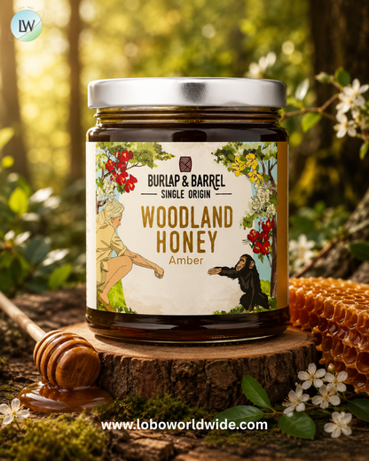 Burlap & Barrel, Woodland Honey, 12 oz (340 g)