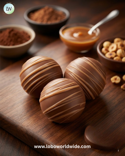 Butter Pecan Dessert Birnn Truffles Milk Chocolate - 24ct