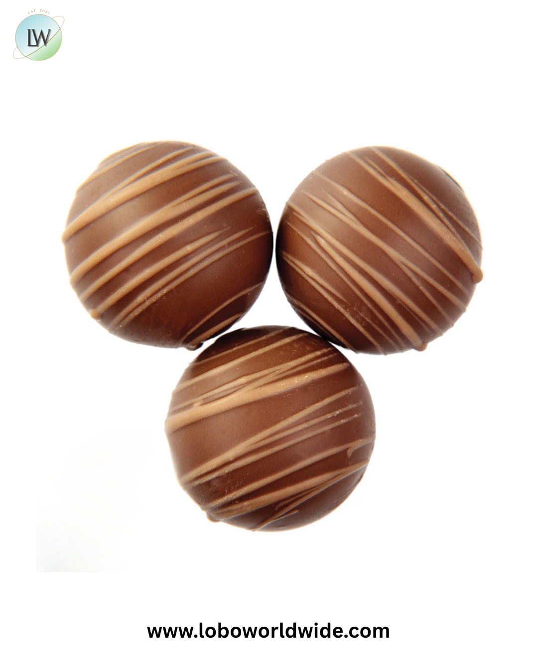 Butter Pecan Dessert Birnn Truffles Milk Chocolate - 24ct