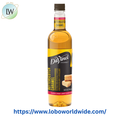DaVinci Gourmet Classic  Flavoring Syrup 750 mL-4/case(various flavours)