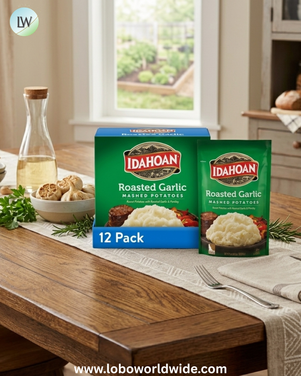 (12 pack) Idahoan Mashed Potatoes Side Dish, 4 oz