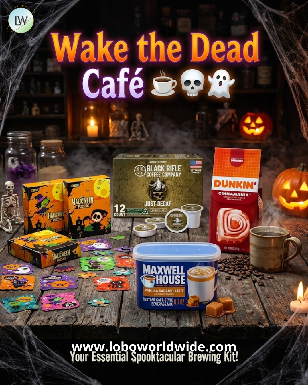 Wake the Dead Café ☕💀👻, 22.93 oz.