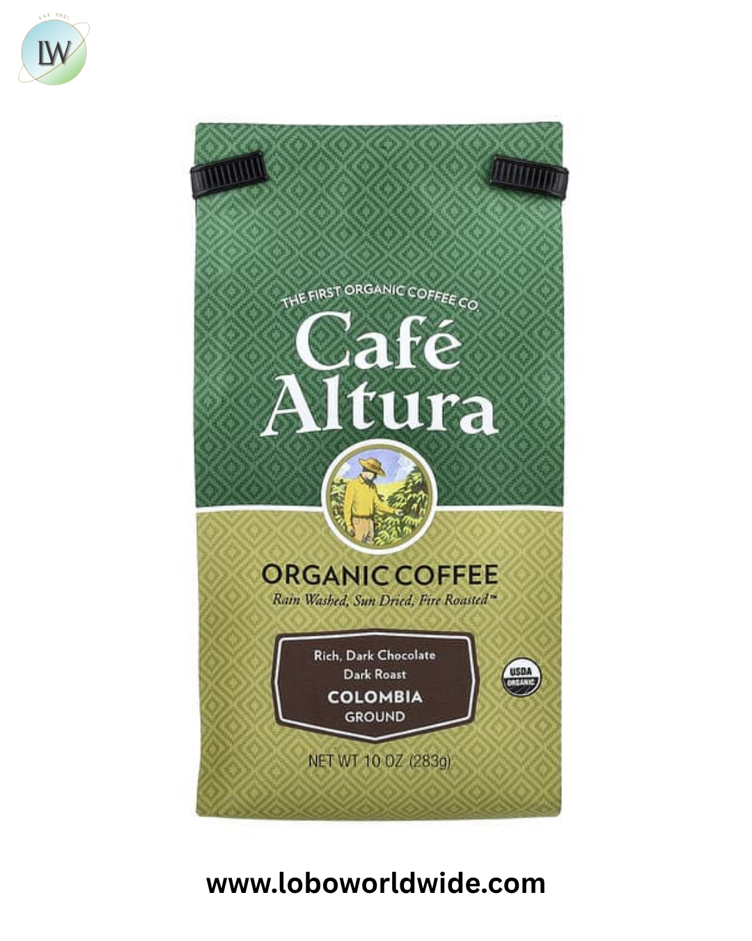 Cafe Altura, Organic Coffee, Ground, 10 oz (283 g)