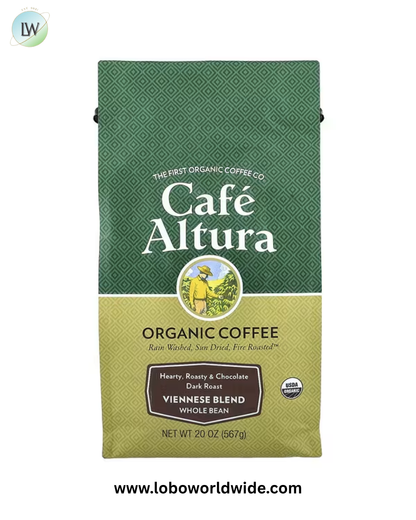 Cafe Altura, Organic Coffee, Whole Bean, 20 oz (567 g)