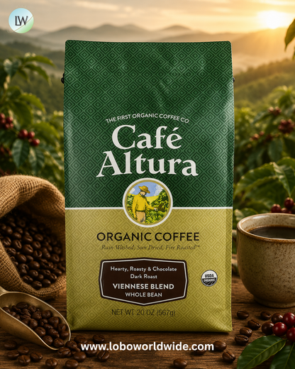 Cafe Altura, Organic Coffee, Whole Bean, 20 oz (567 g)