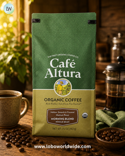 Cafe Altura, Organic Coffee, Whole Bean, 20 oz (567 g)