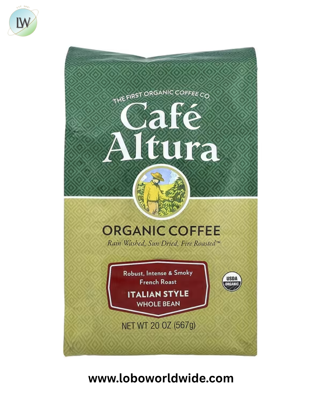 Cafe Altura, Organic Coffee, Whole Bean, 20 oz (567 g)