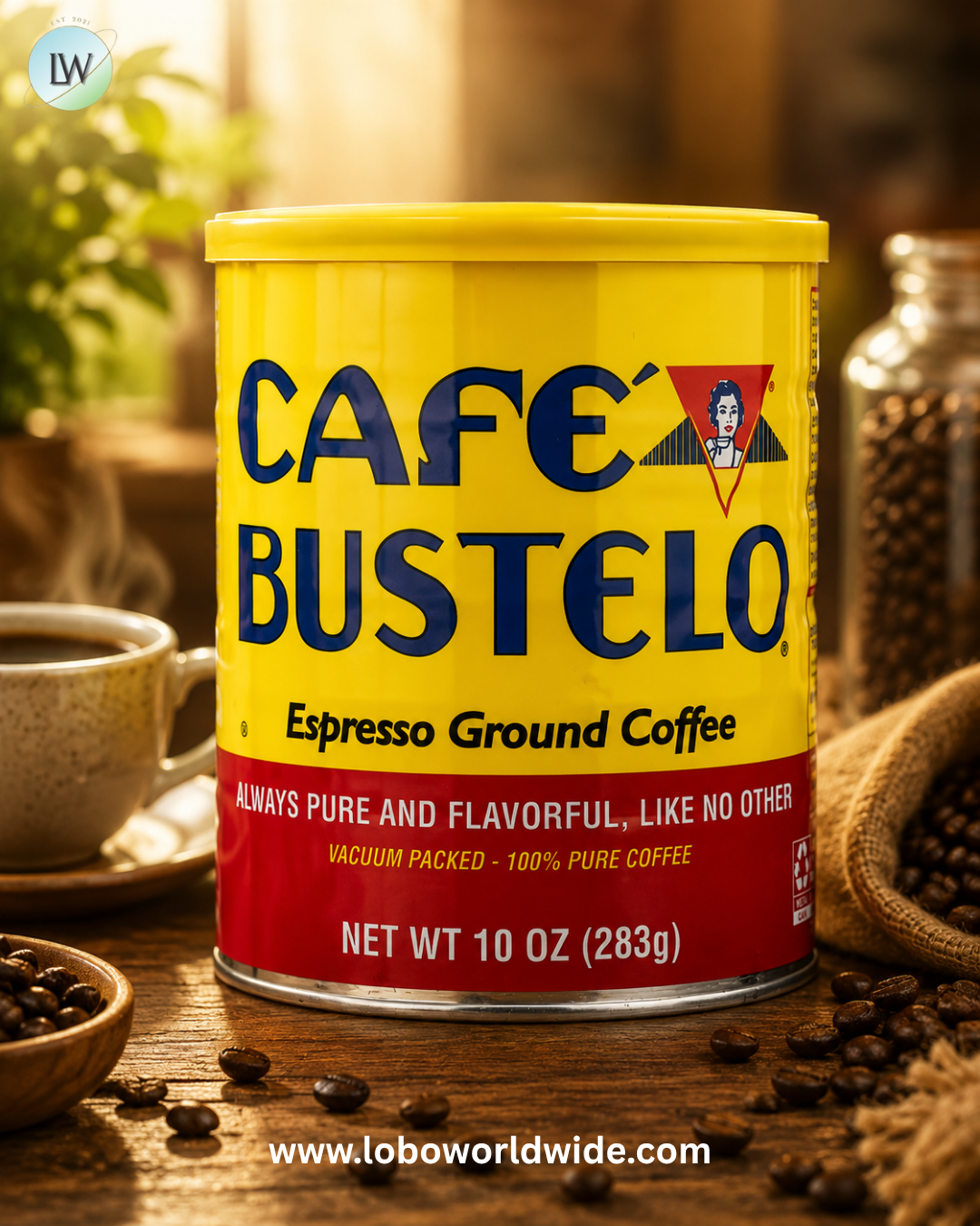 Café Bustelo, Ground Coffee, 10 oz (283 g)