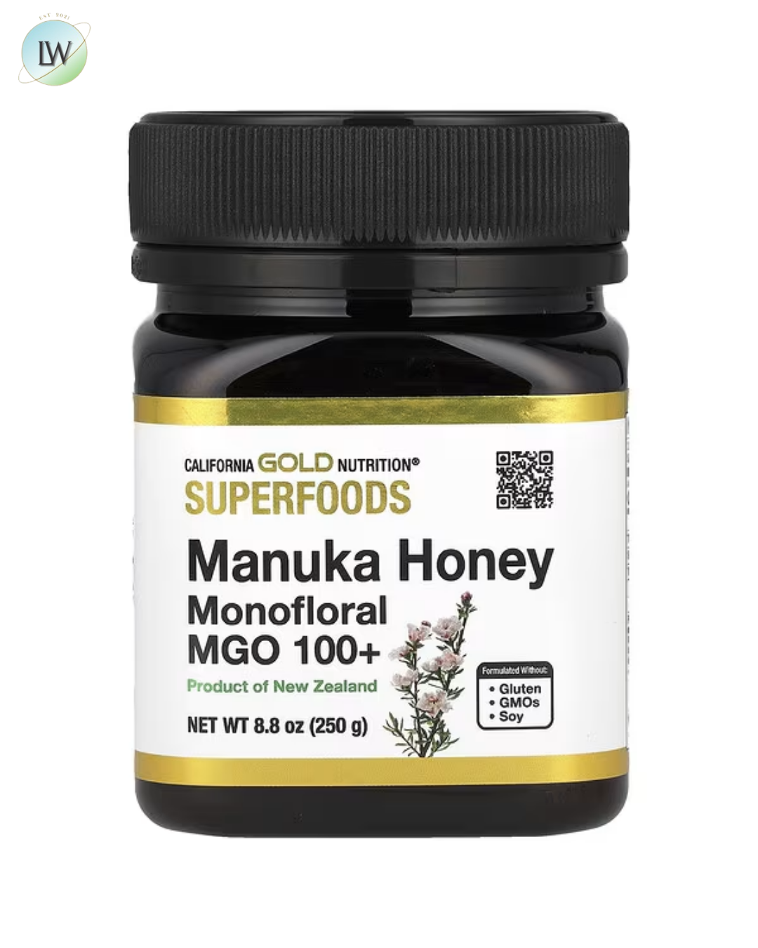 California Gold Nutrition, Superfoods, Manuka Honey, Monofloral, MGO , 8.8 oz (250 g)