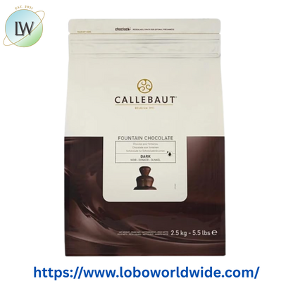 Callebaut N811 Dark Chocolate Callets for Fountains 5.5 lb.