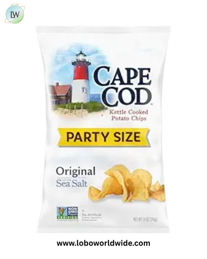 Cape Cod Potato Chips, Less Fat Original Kettle Chips, 14 oz