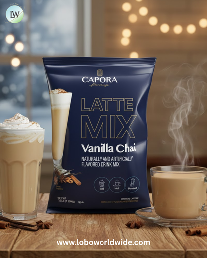 Capora 3.5 lb. Vanilla Chai Latte Mix