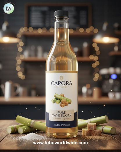 Capora Flavoring Syrup 750 mL – 6/Case (Various Flavours)