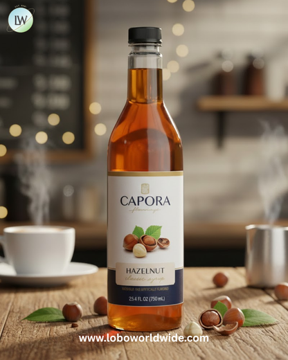 Capora Flavoring Syrup 750 mL – 6/Case (Various Flavours)