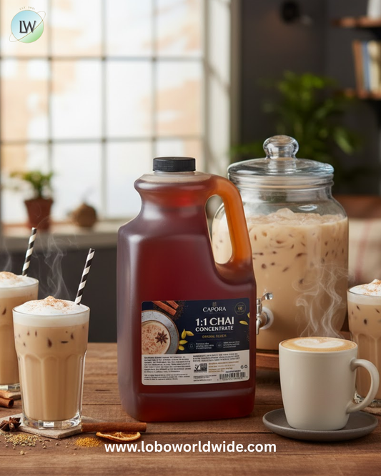 Capora Original Chai Tea Latte 1:1 Concentrate 64 fl. oz.