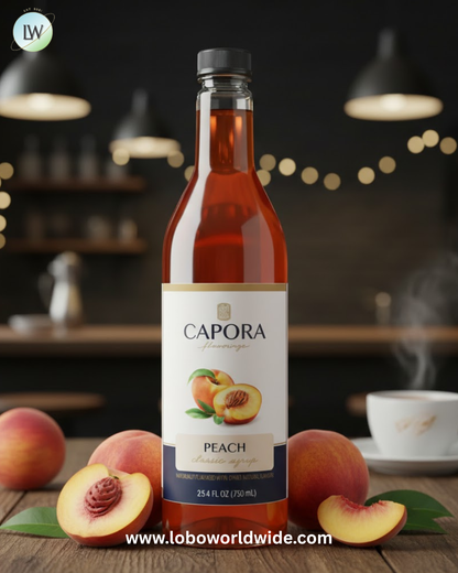 Capora Flavoring Syrup 750 mL – 6/Case (Various Flavours)