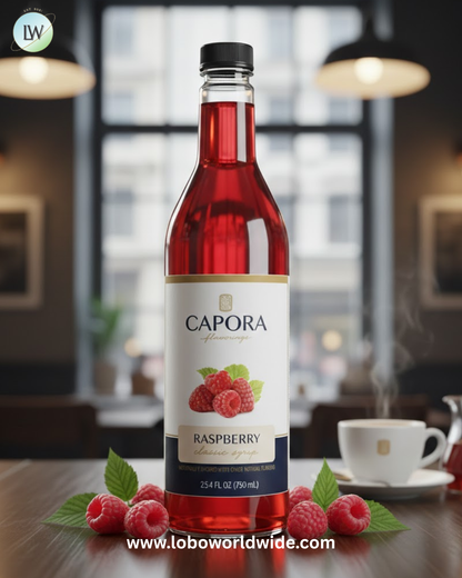 Capora Flavoring Syrup 750 mL – 6/Case (Various Flavours)