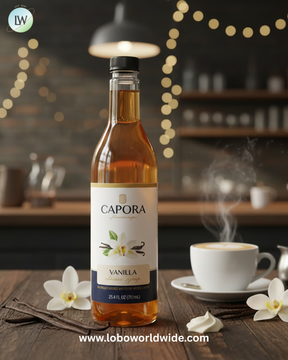 Capora Flavoring Syrup 750 mL – 6/Case (Various Flavours)