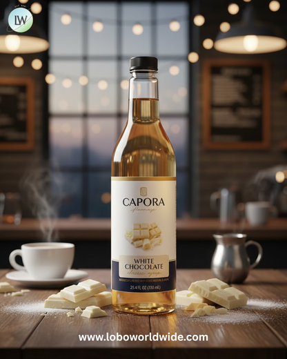 Capora Flavoring Syrup 750 mL – 6/Case (Various Flavours)