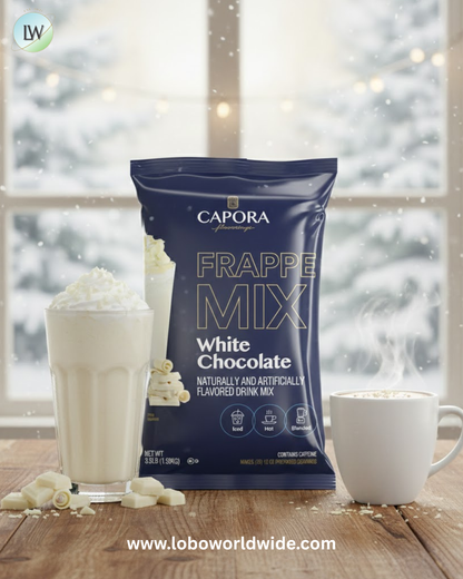 Capora White Chocolate Frappe Mix 3.5 lb.