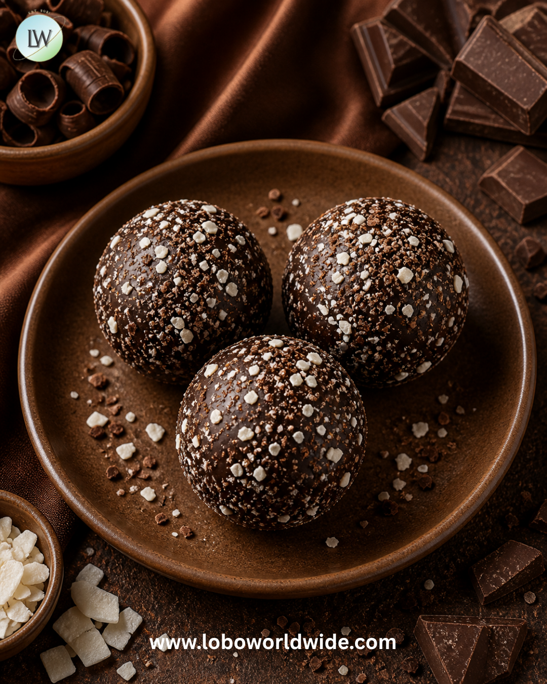 Birnn Dessert Truffles Dark Chocolate - 24ct